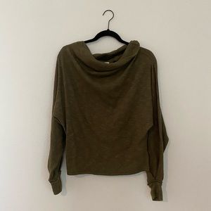 Free People Drapey Dolman Sleeve Top